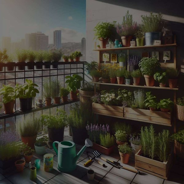 Comment cultiver un jardin de plantes médicinales sur un petit balcon ?