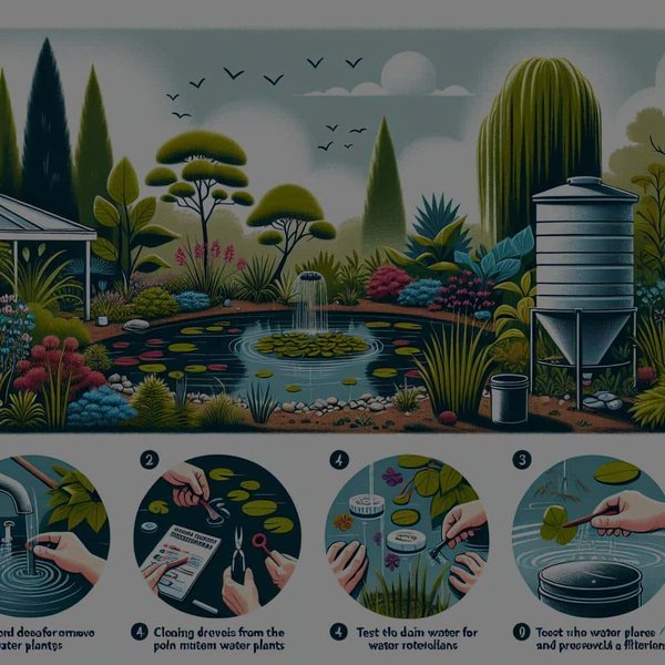 Quelles sont les meilleures pratiques pour entretenir un jardin d'eau et préserver la qualité de l'eau ?